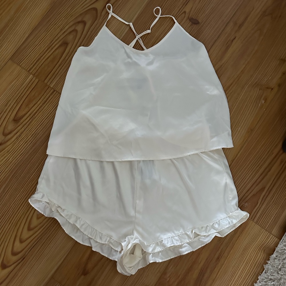 Express satin pj set!